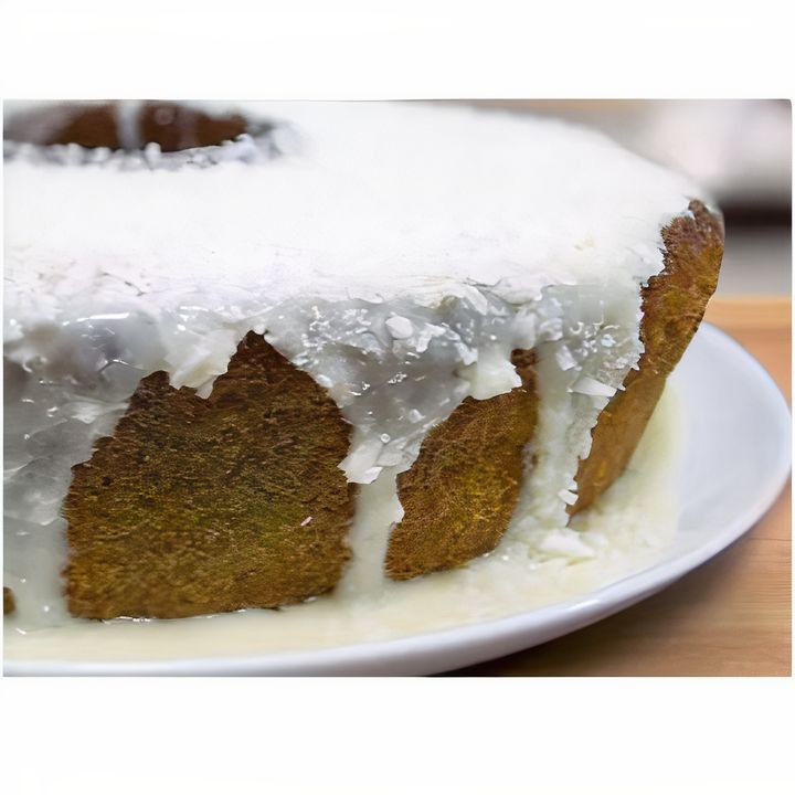 Bolo de Maracujá com Coco