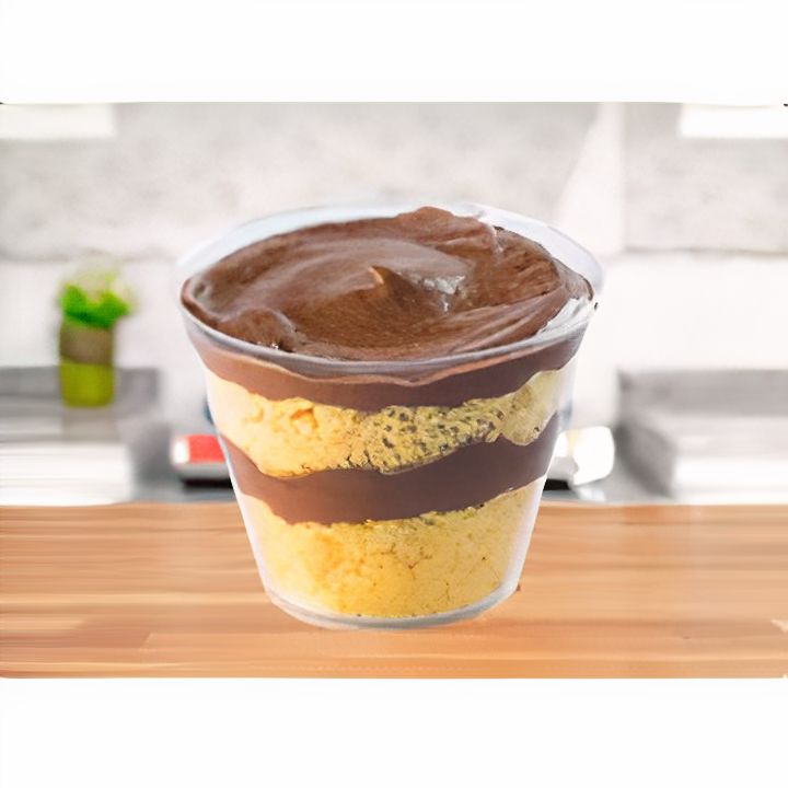 Bolo de Pote de Cenoura com Chocolate
