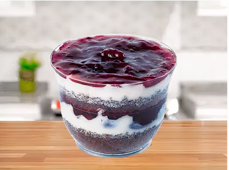 Bolo de Pote de Frutas Vermelhas