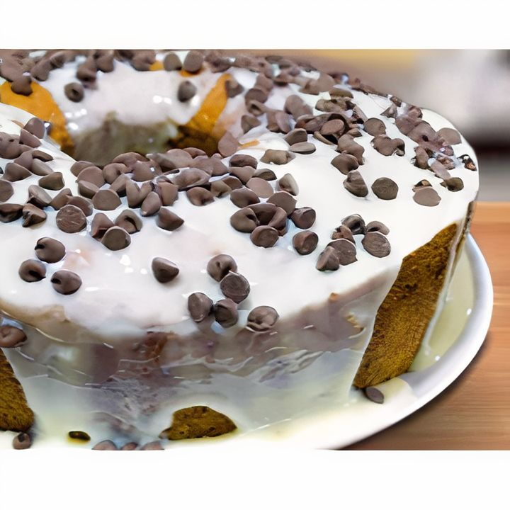 Bolo Gotas de Chocolate