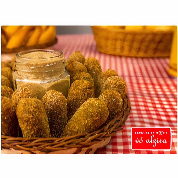 Croquete de Alho com Mussarela