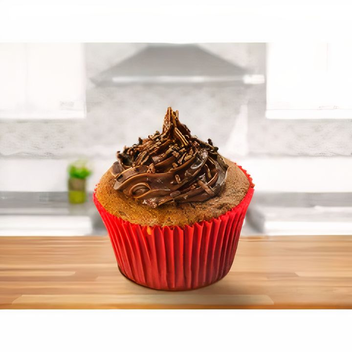 Cupcake de Brigadeiro