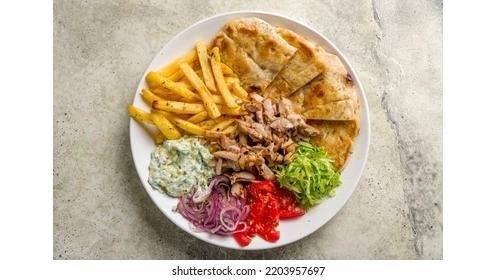 Chicken Gyros Poutine