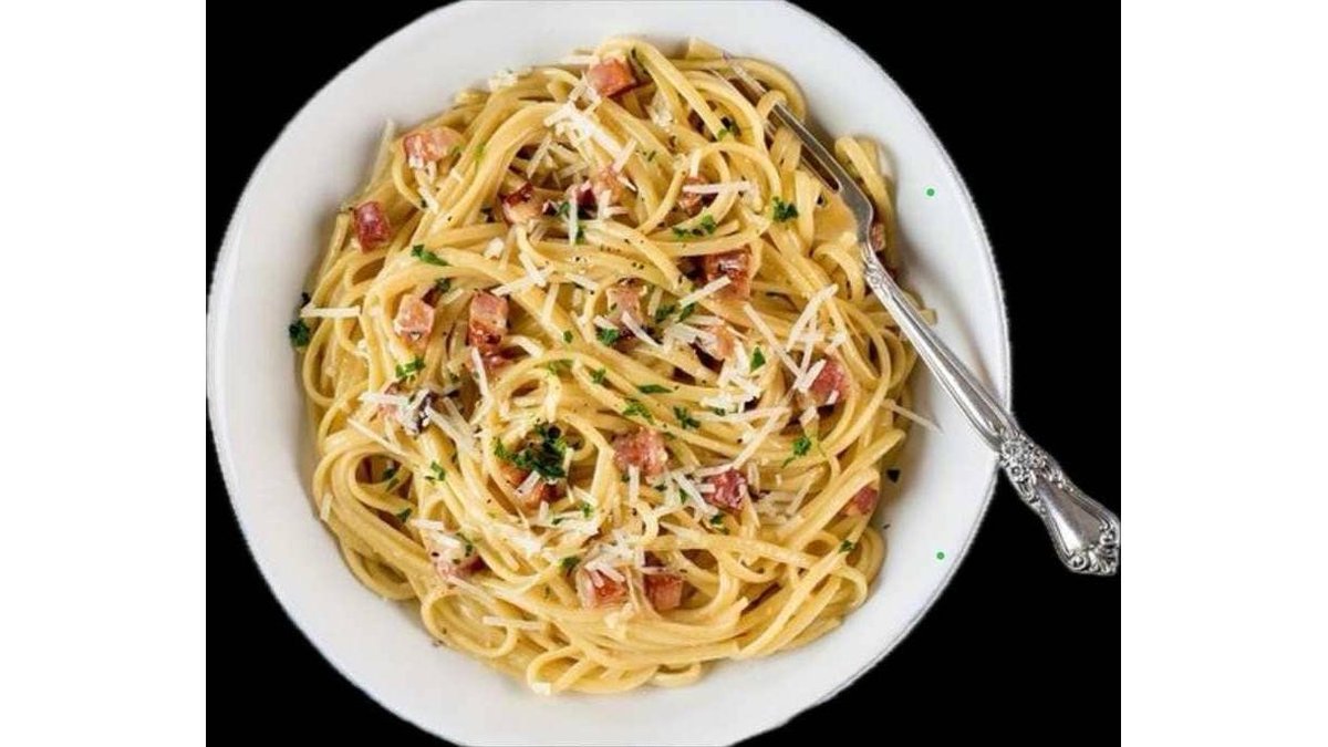 Linguine  Carbonara