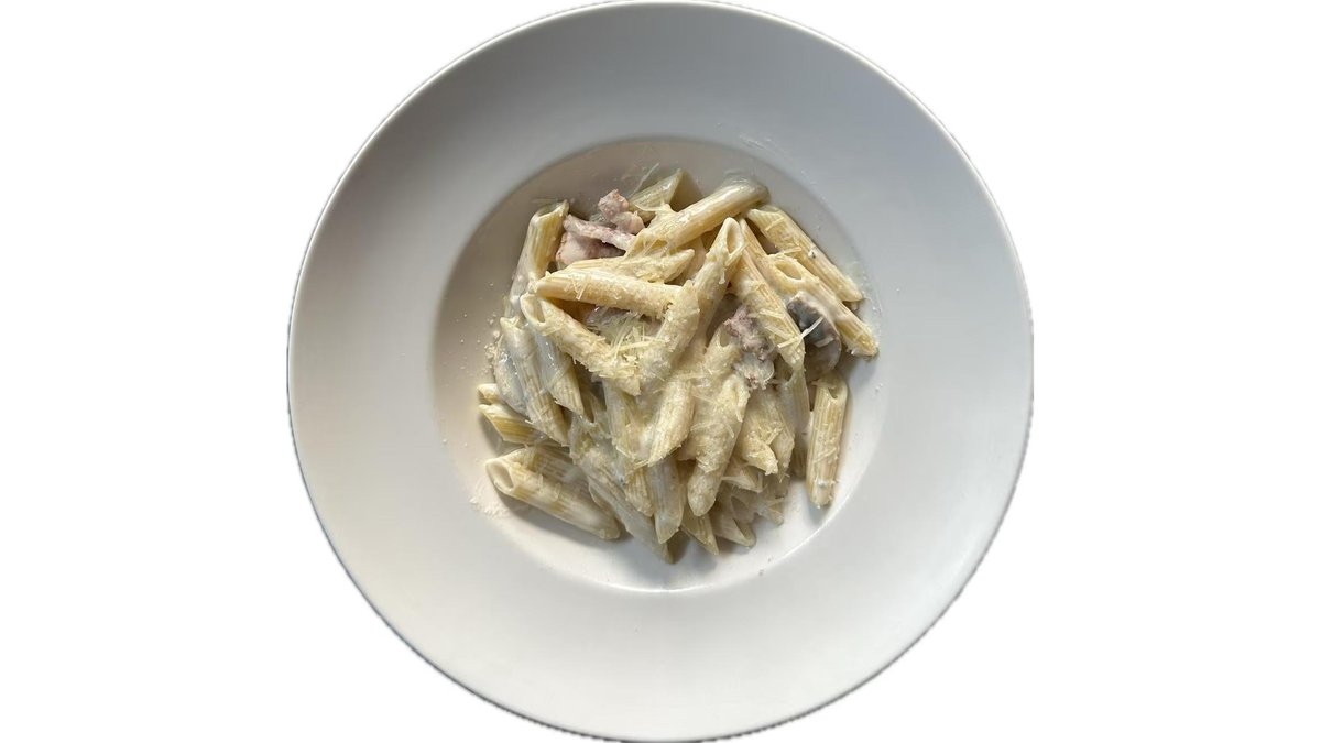 Penne Quattro Formaggi Ciperci Si Bacon