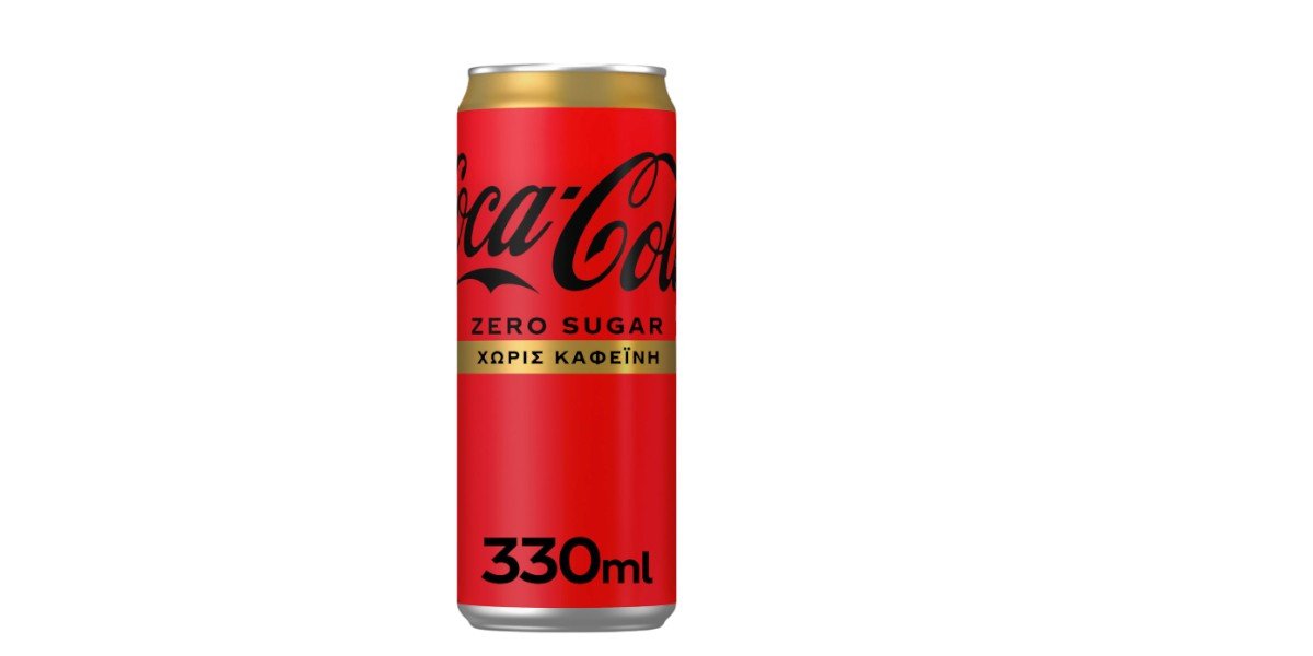 Coca-Cola Zero Χωρίς Καφεΐνη 0.33 l