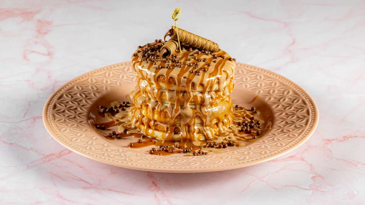 King Stefan Bueno Hazelnut Pancakes