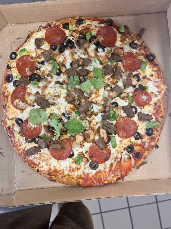 All Meat Pizza