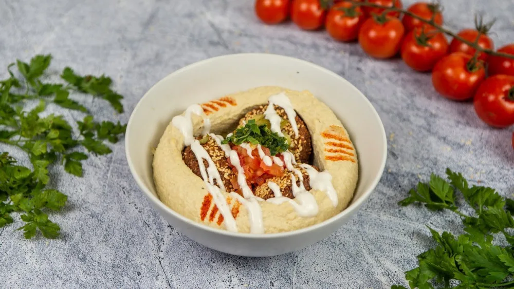 Hummus falafel