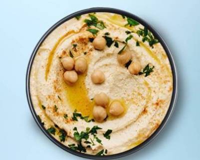 Easy Hummus With Pita Bread