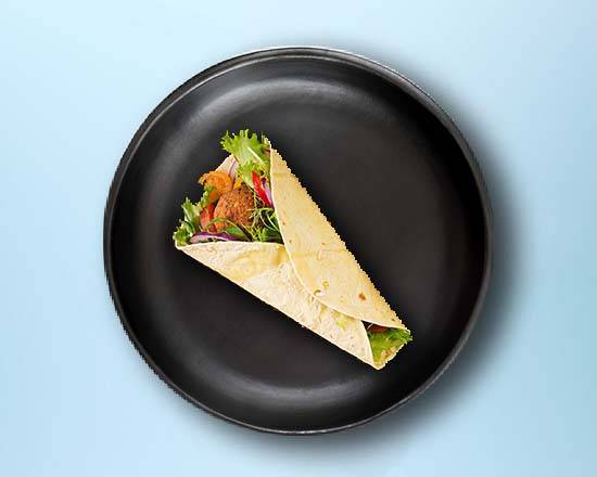 Falafel Fritter Wrap