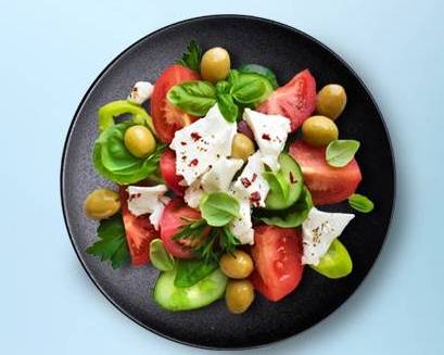 Green Greek Salad