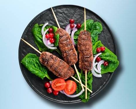 Lusty Lamb Kebab Plate