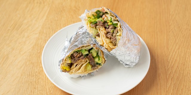 Beef and Lamb Shawarma Roll-Up