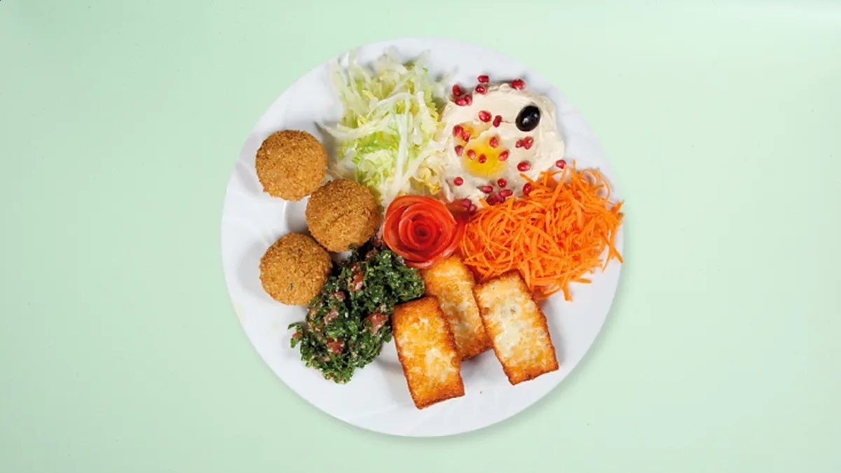 Halloumi Plate