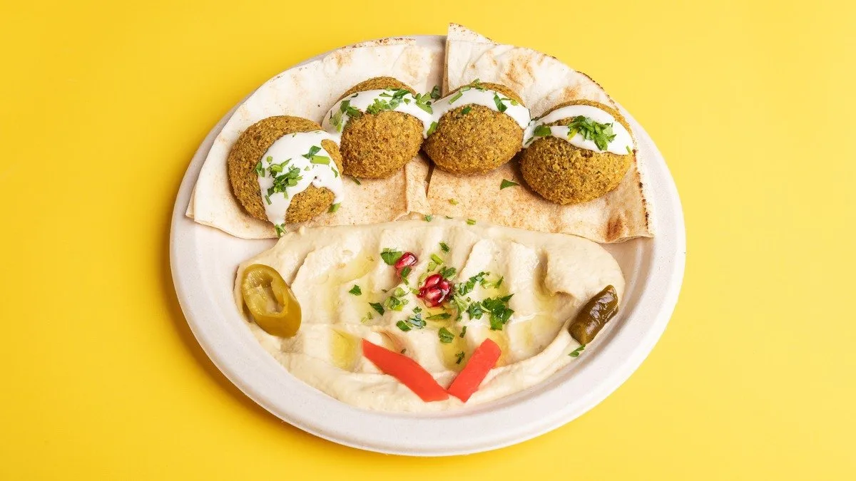 Danie Falafel z Pitą