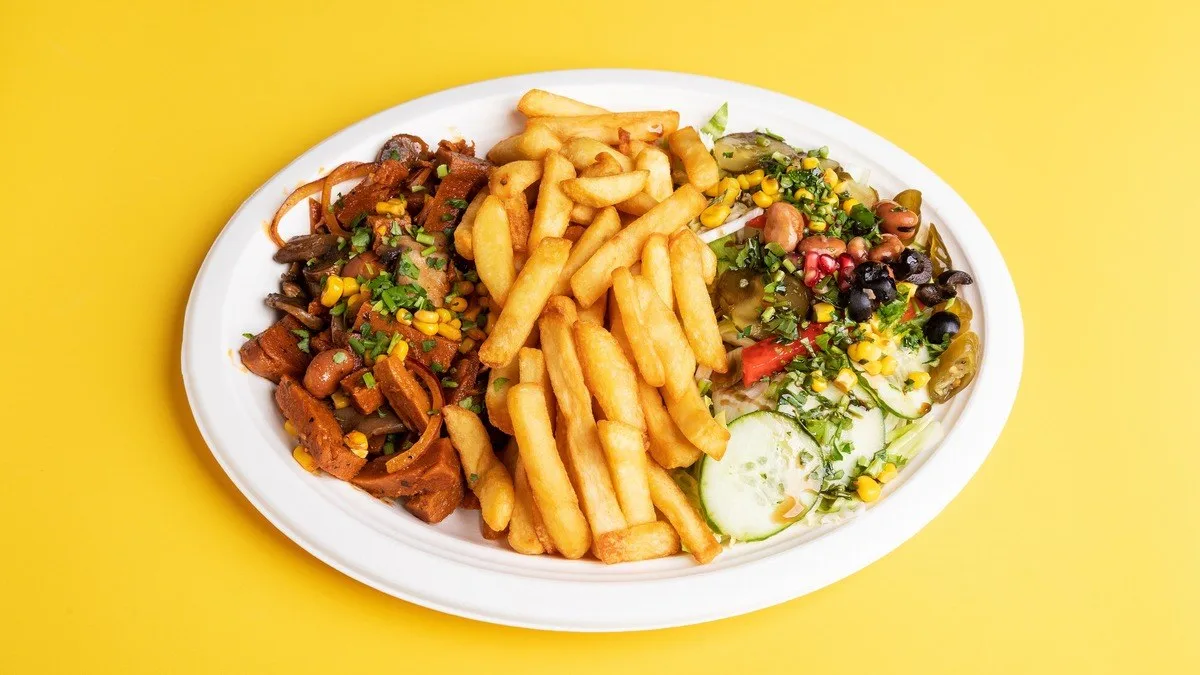 Talerz Veg-Kebab