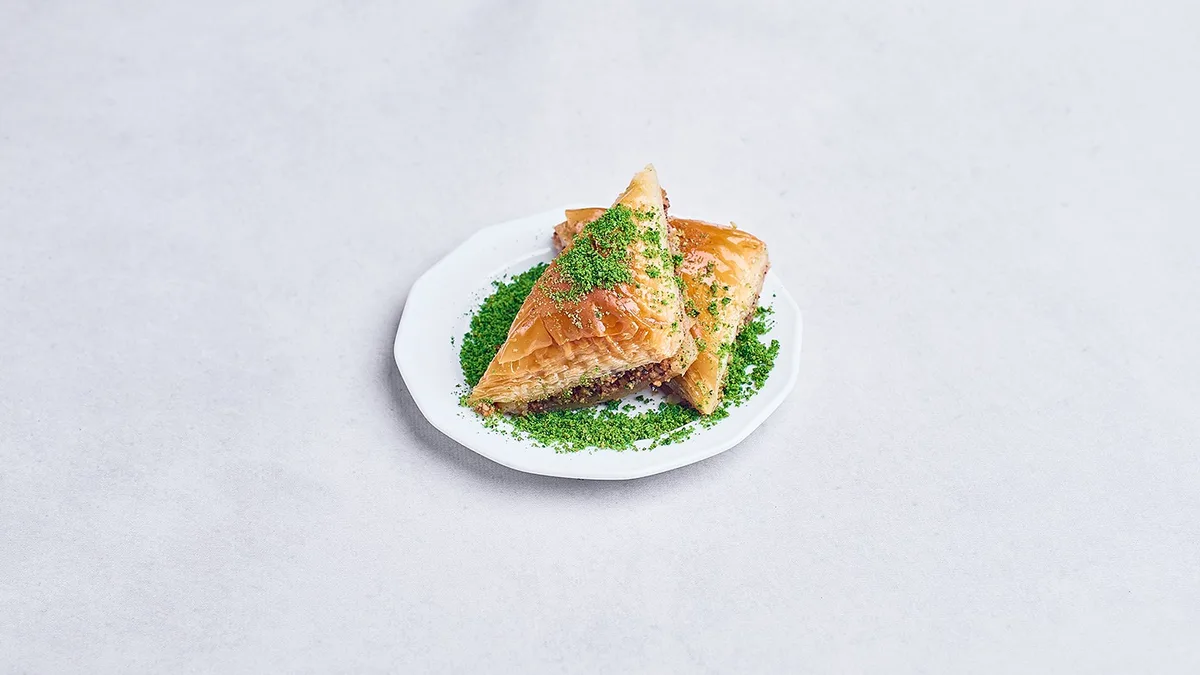Wegan Baklawa orzechowa