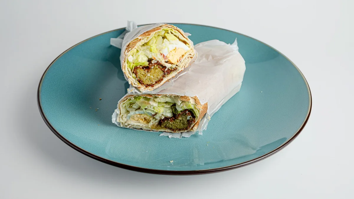 Falafel mit Ei