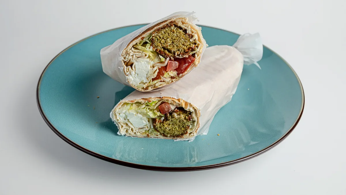 Falafel mit Fetakäse