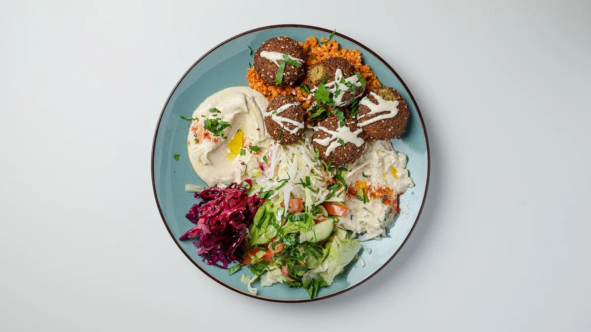 Falafel Teller