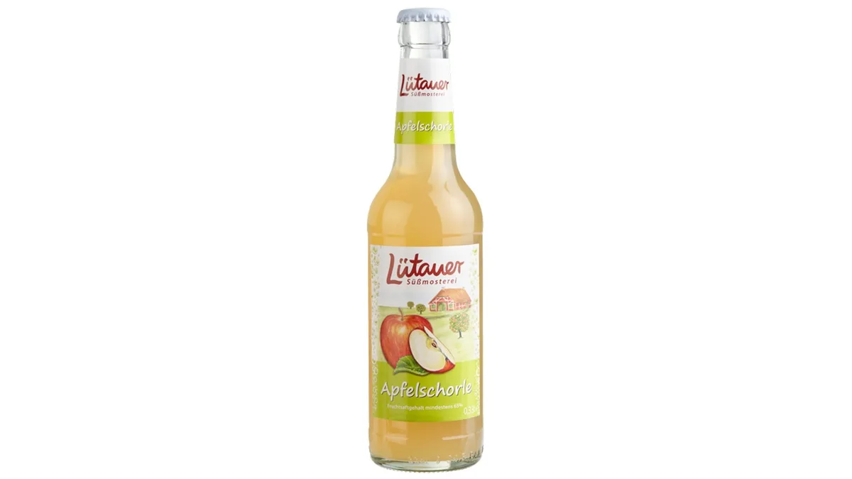 Lütauer Apfelschorle 0,33l