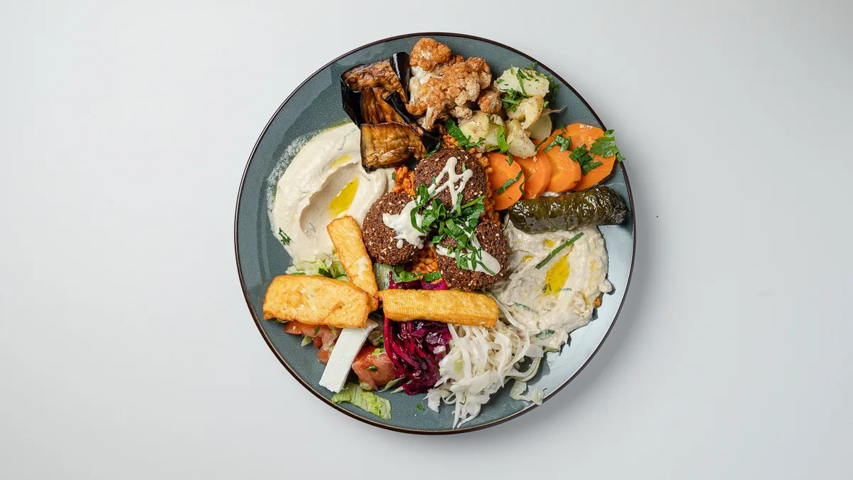 Vegetarischer Teller