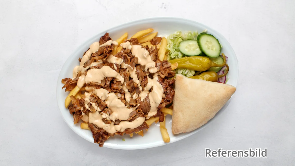 Kebabtallrik
