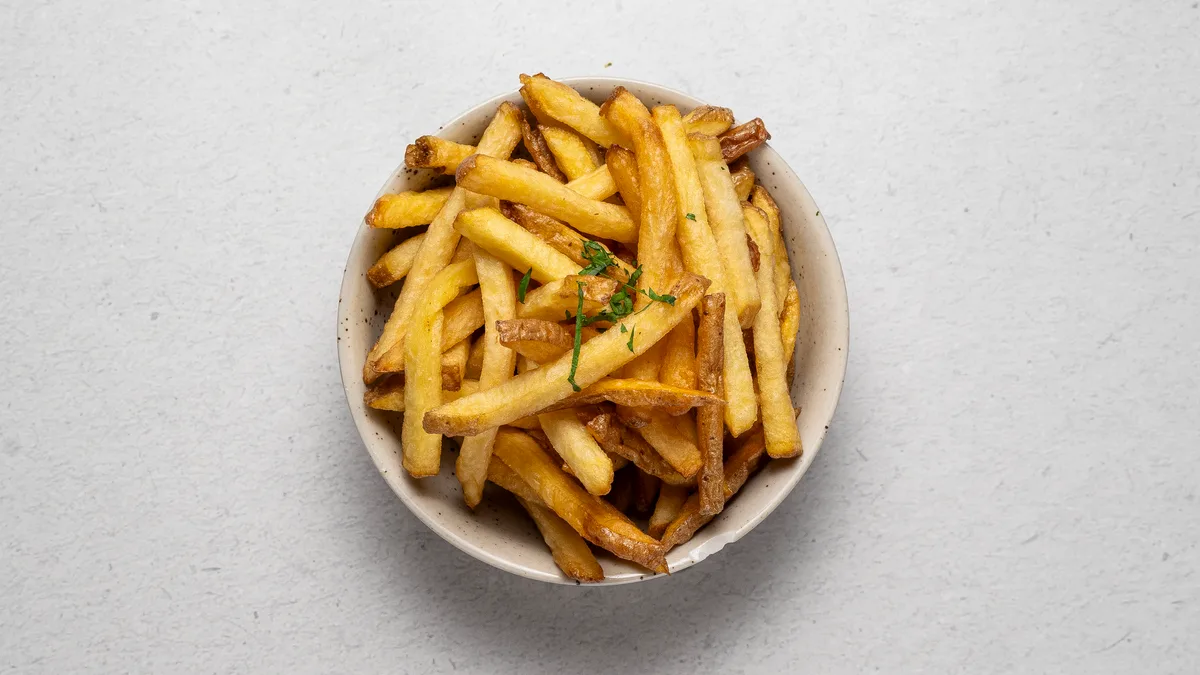 Falloumis egna pommes