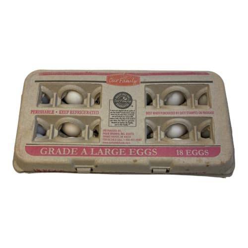 Our Family Grade a Large Eggs (18 ct)