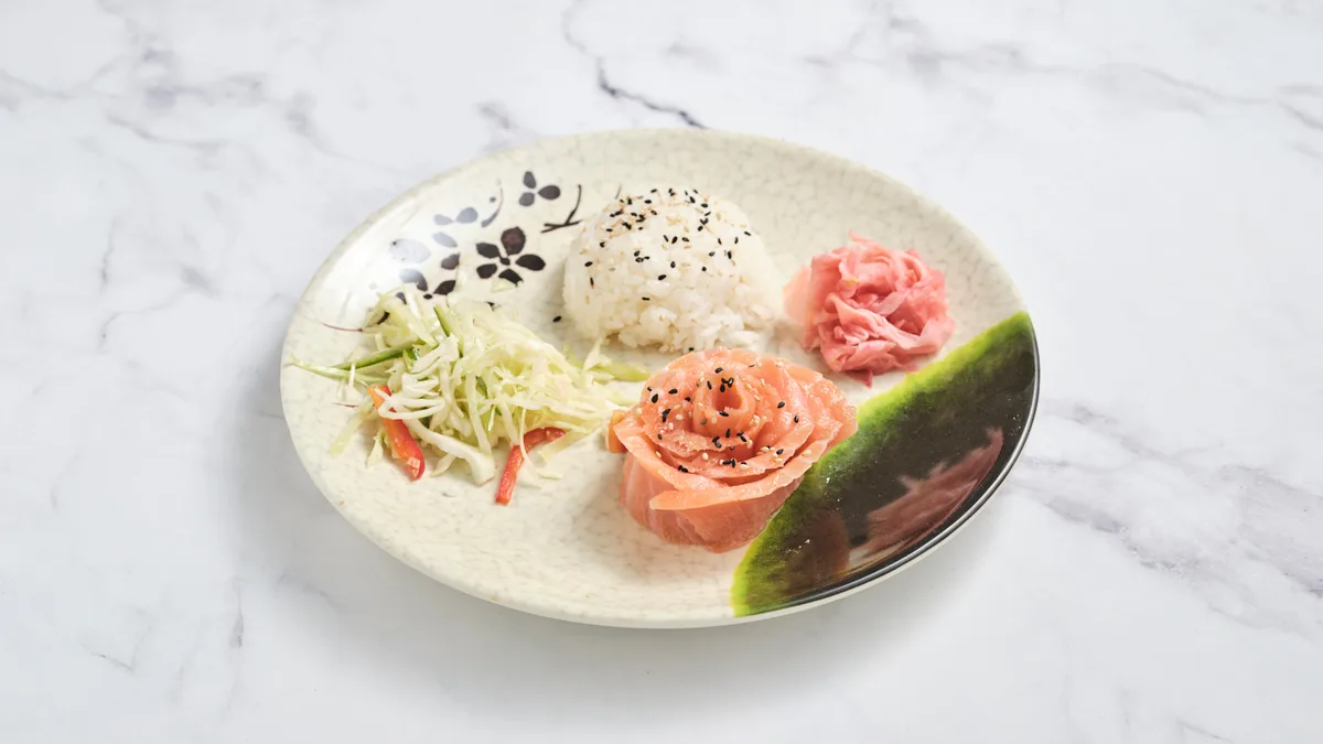 Lazac sashimi