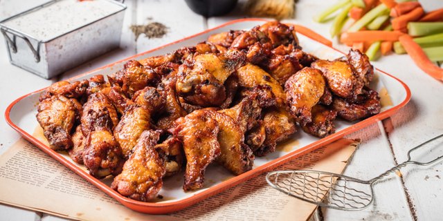 Small Traditional Wings Platter