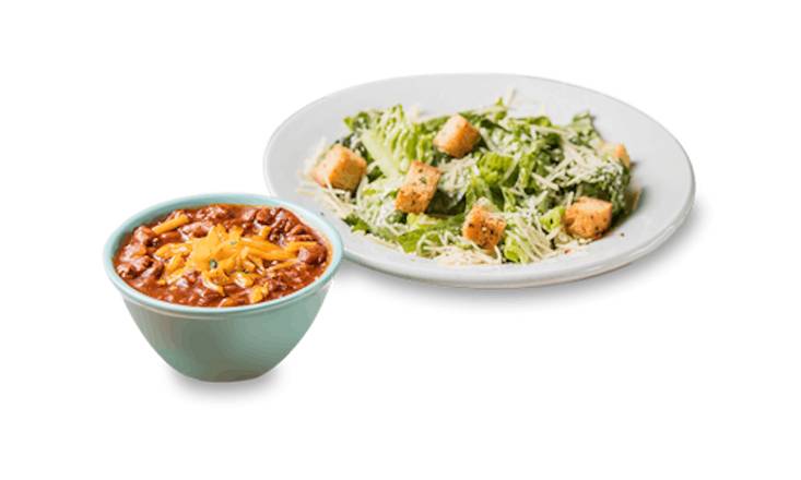 Cup of Soup or Chili with Side Salad