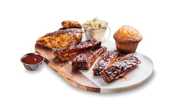 St. Louis Rib N' Meat Combo