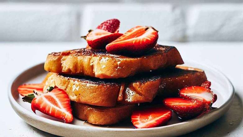 Strawberry French Toast (6 Slices)