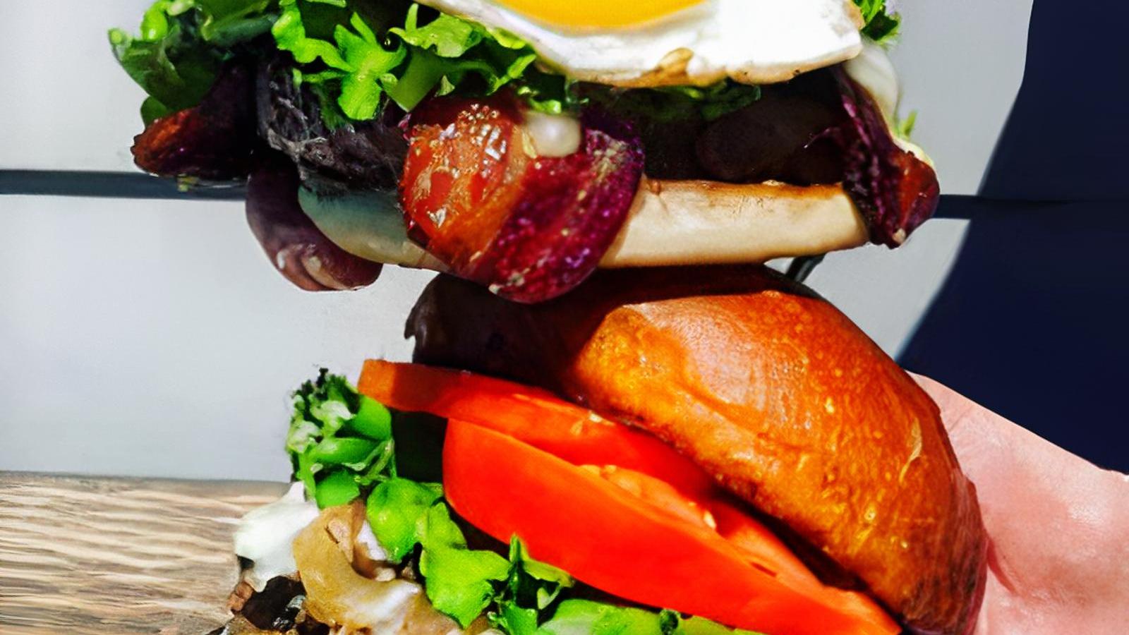1/2 lb Hand Crafted Burger