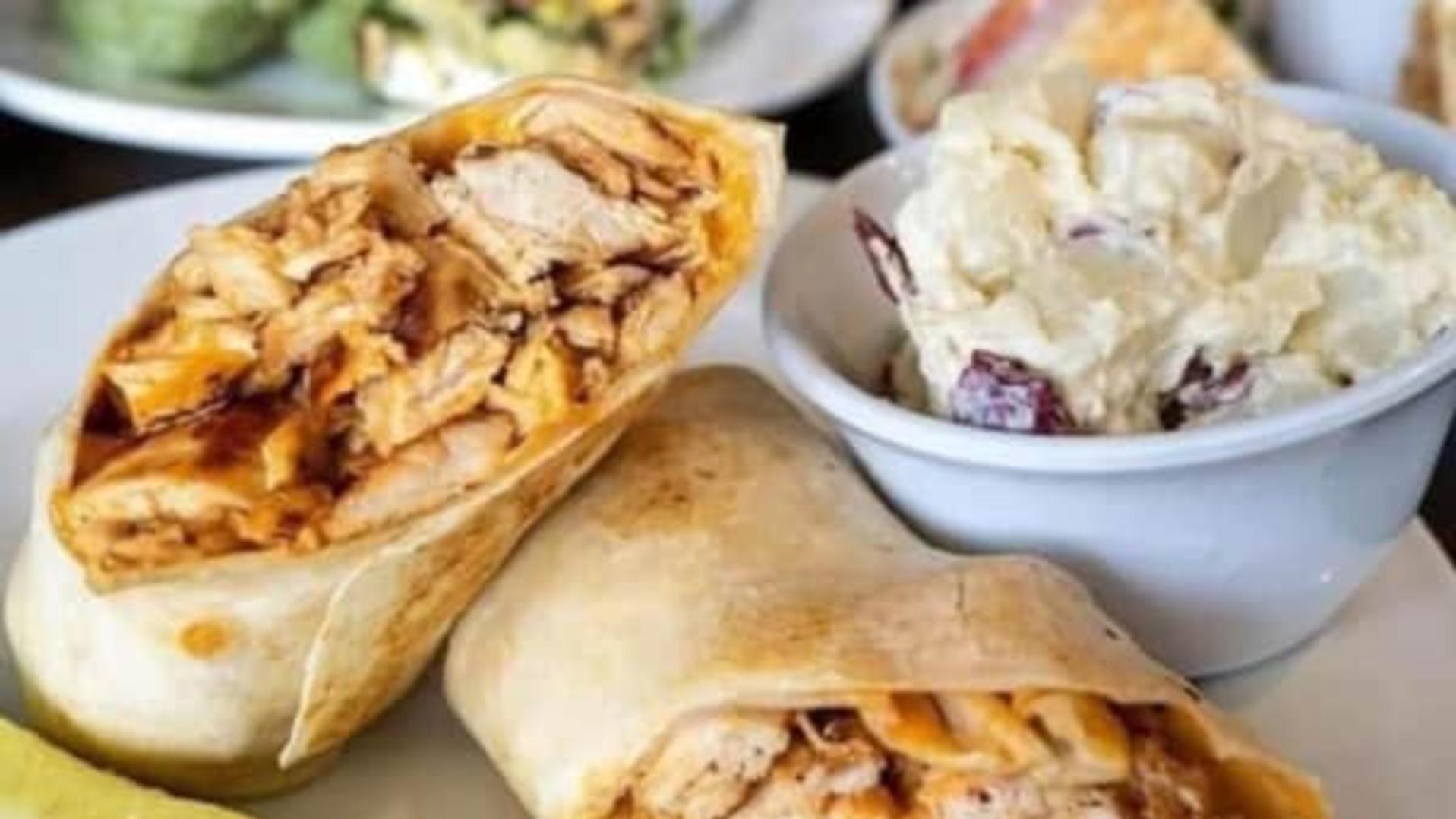 Grilled Chicken and Bacon Wrap