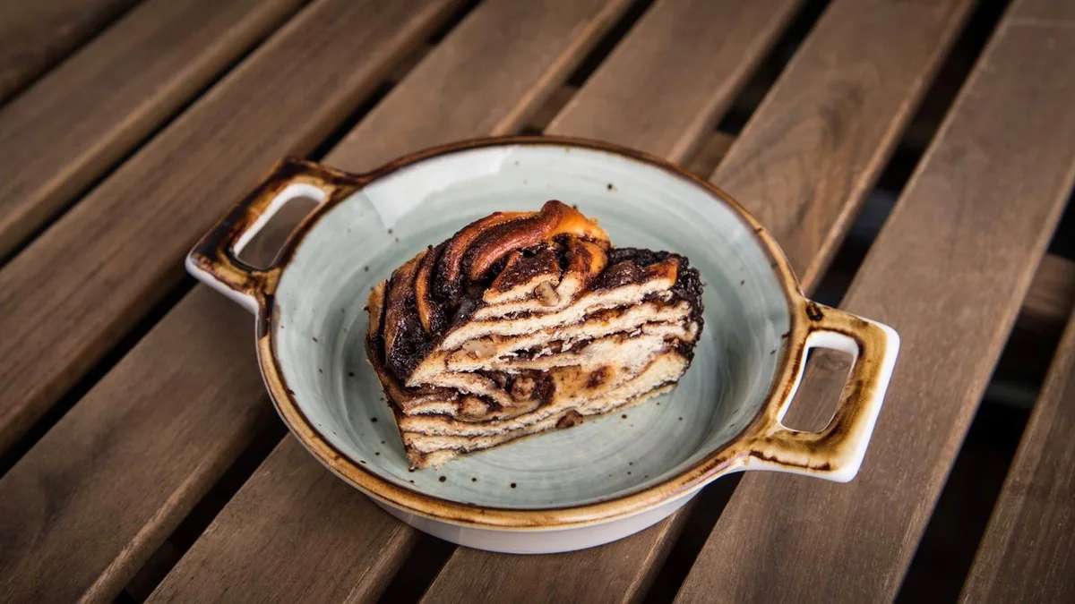 Csokoládés-narancsos babka