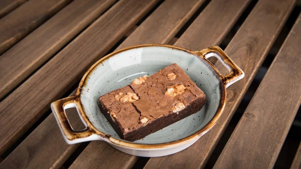 Diós brownie