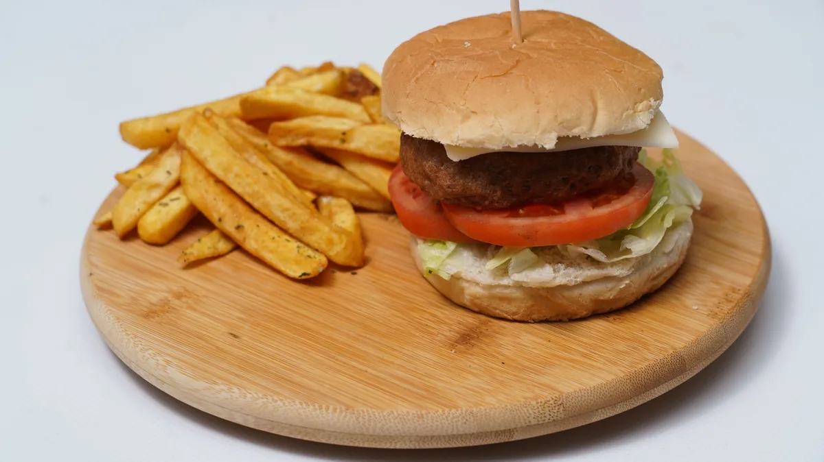 Burger crispy