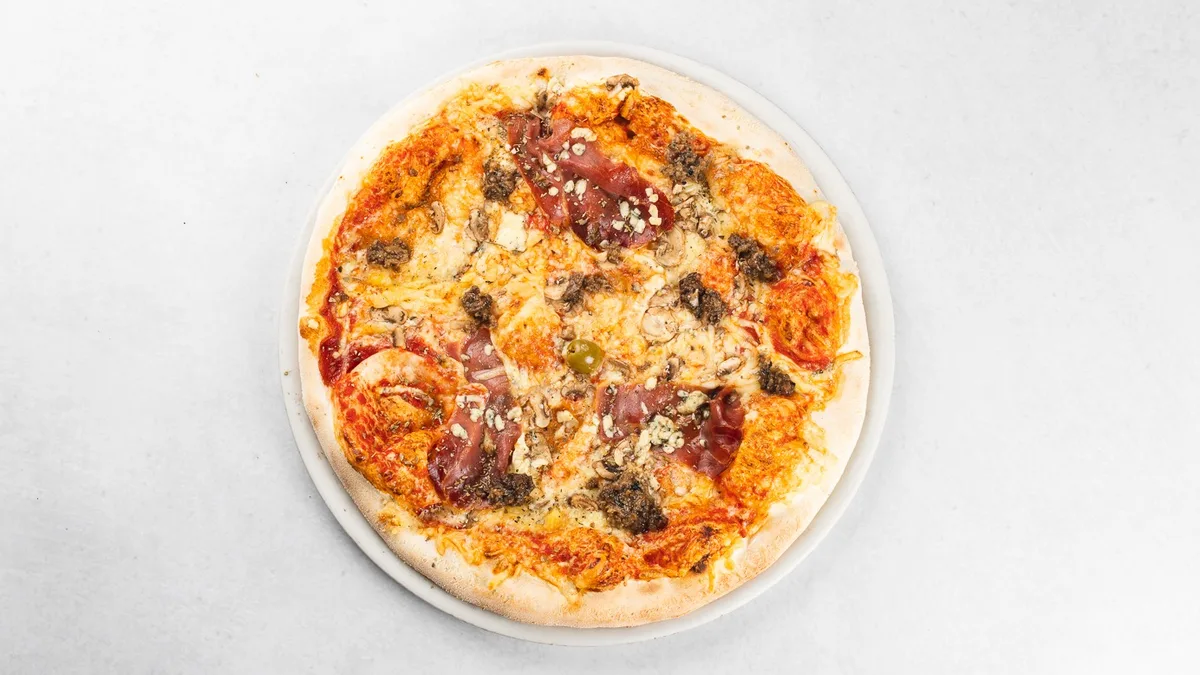 Istrian pizza