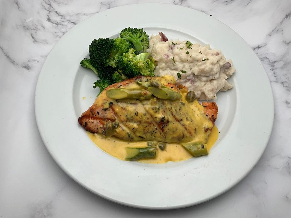 Salmone Al Zafferano