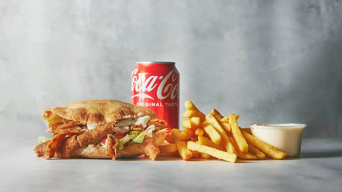 Hjemmelavet pitabrød menu