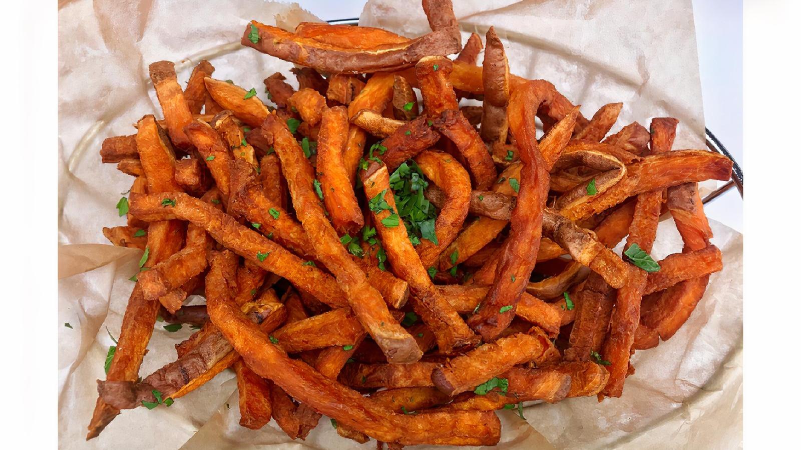 Basket of Sweet Potato Fries