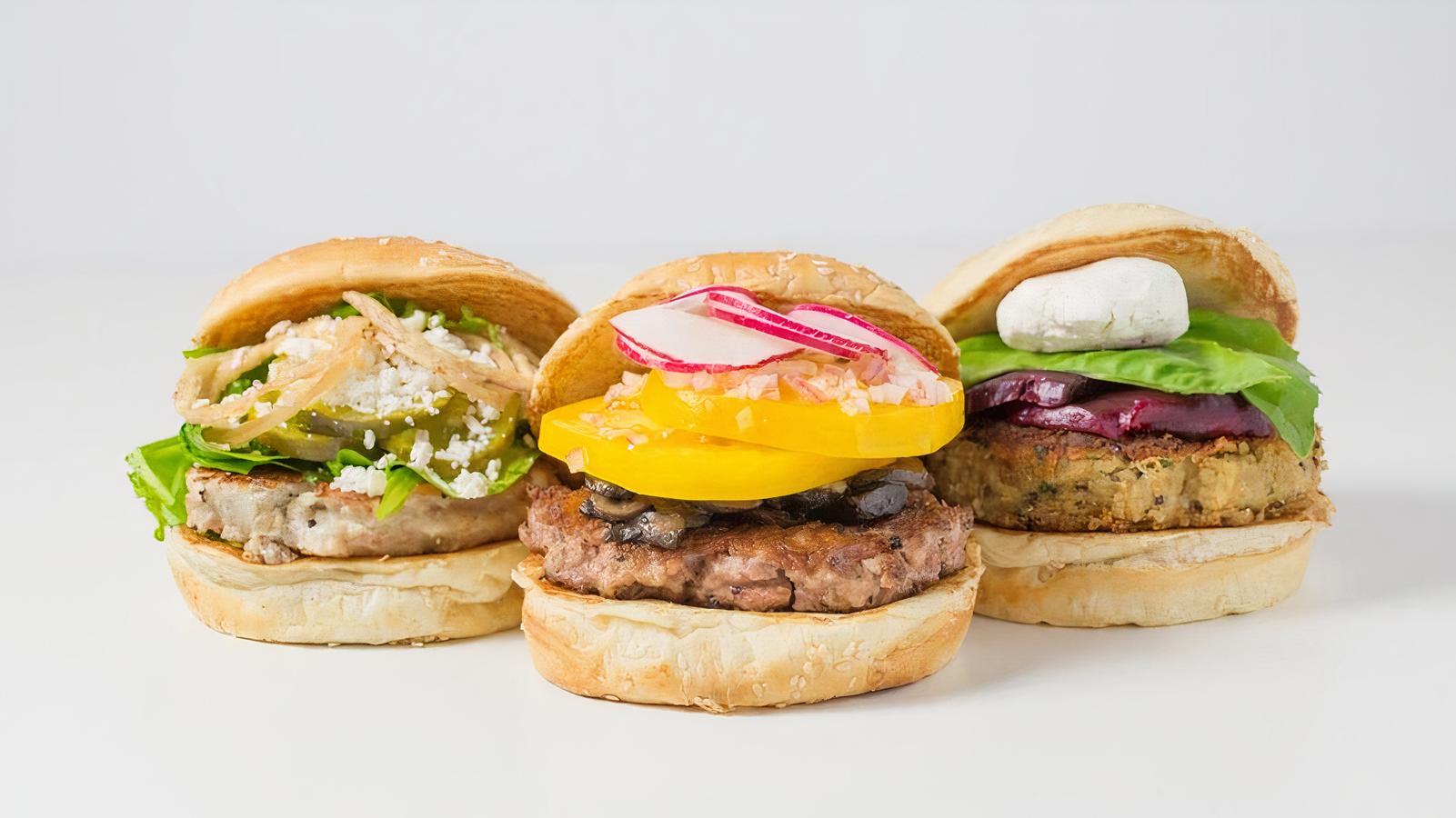 Build Your Own Vegan Burger