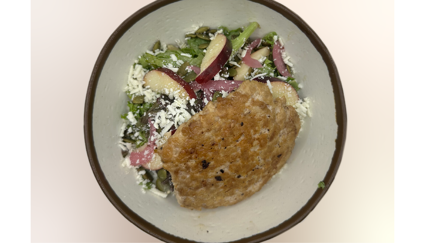 Farm Salad with Patty