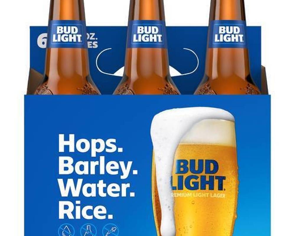 Bud Light, 6pk-12oz Bottle Beer (4.2% Abv)