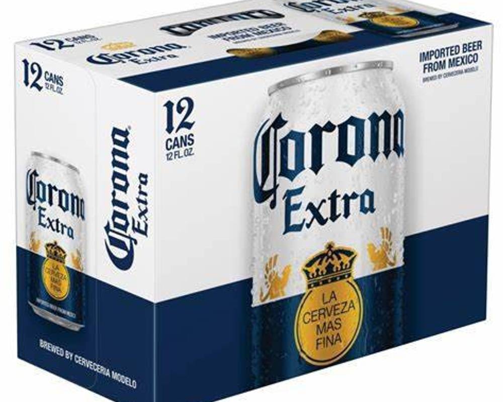Corona, 12pk-12oz Can Beer (4.5% Abv)