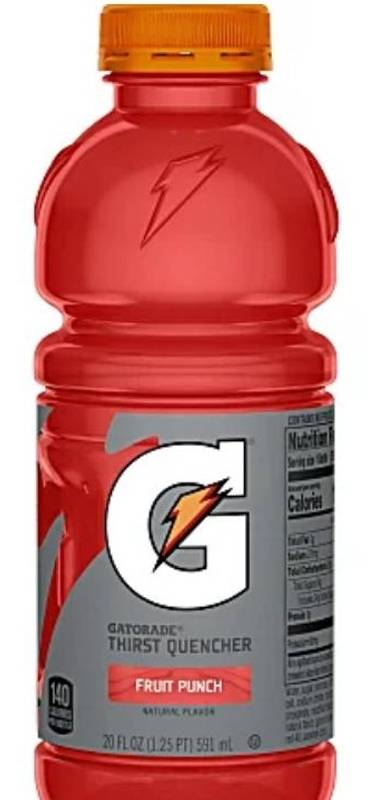 Gatorade 20 oz. Fruit Punch