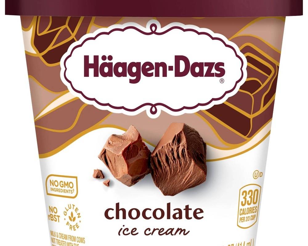 Häagen-dazs Chocolate Ice Cream, 14oz